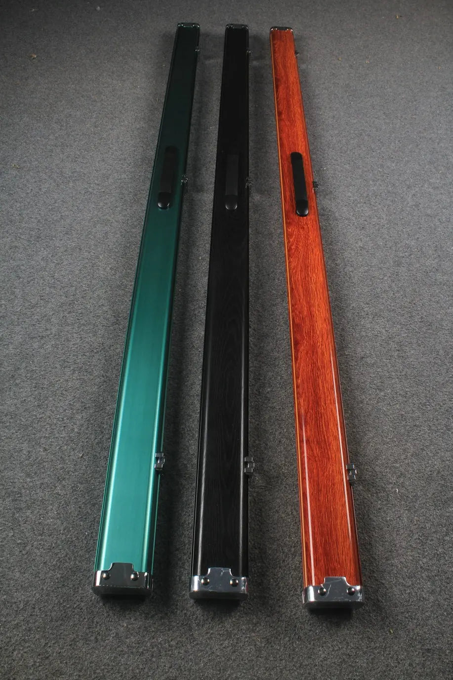 1 Piece deluex slimline Aluminium Case With 2 Slots WOODS CUES