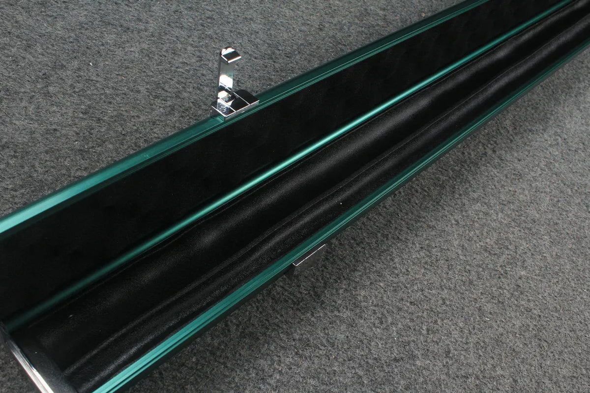 1 Piece deluex slimline Aluminium Case With 2 Slots WOODS CUES