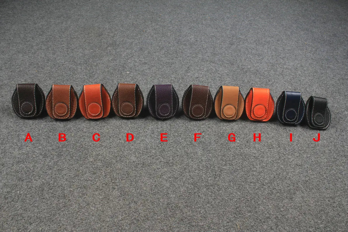 Genuine Leather Chalk Bag WOODS CUES