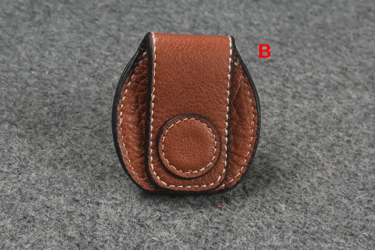 Genuine Leather Chalk Bag WOODS CUES