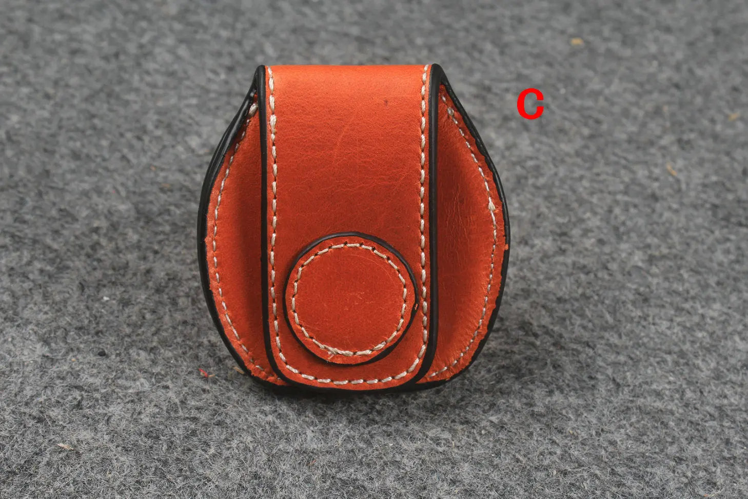 Genuine Leather Chalk Bag WOODS CUES