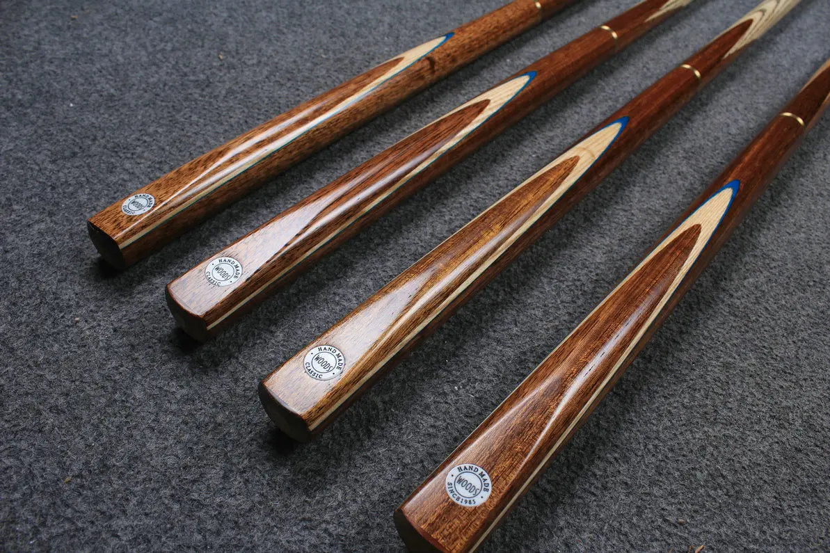 4 x 3/4 JOINT 10 mm ASH SNOOKER / POOL CLUB CUES WOODS CUES