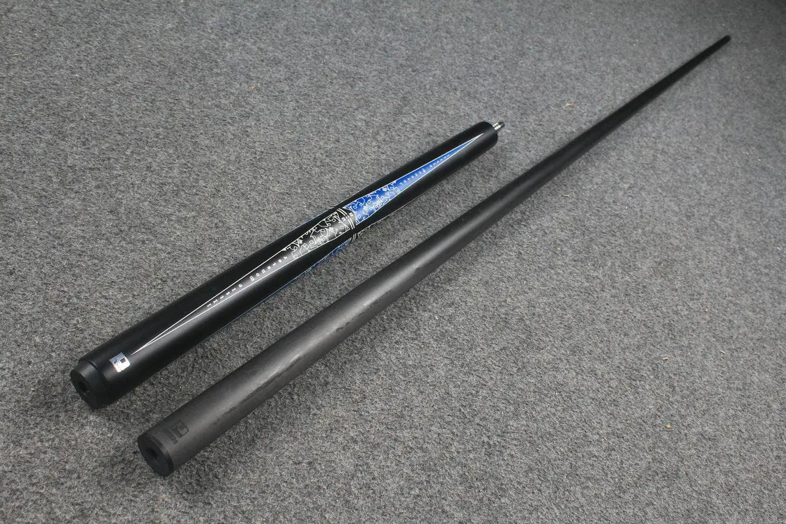 3/4 joint carbon fiber shaft chinese 8 ball pool cue little monster