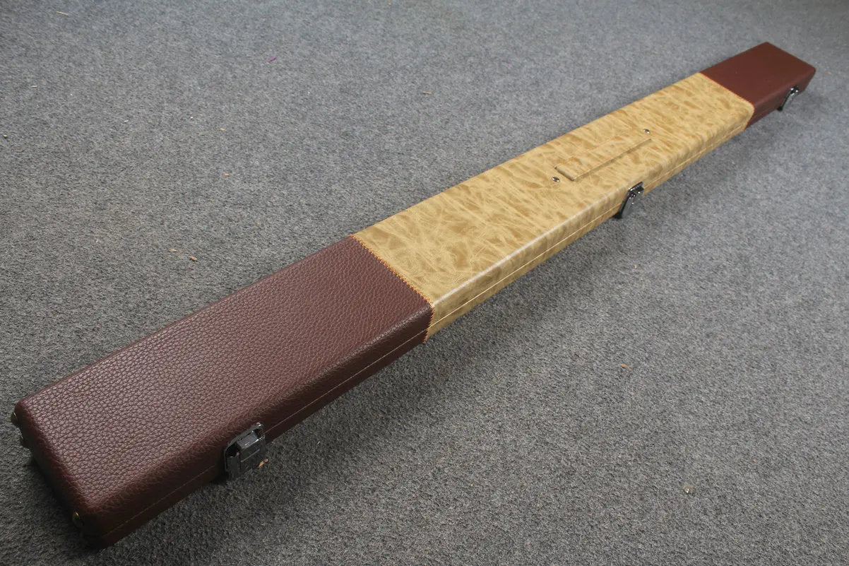 3/4 snooker cue case with 3 slots