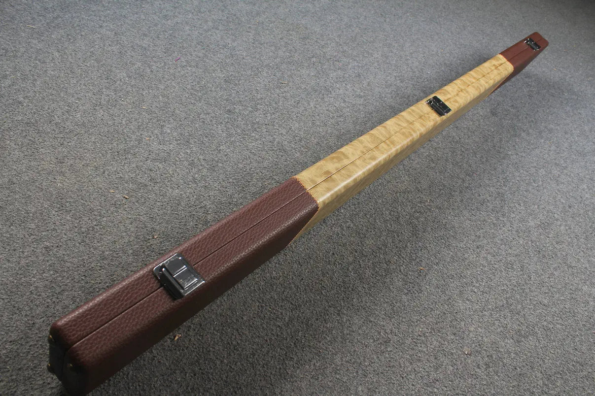 3/4 snooker cue case with 3 slots
