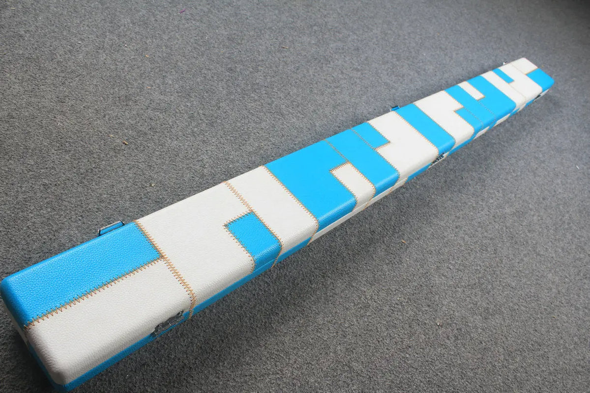 3/4 snooker cue case with 3 slots