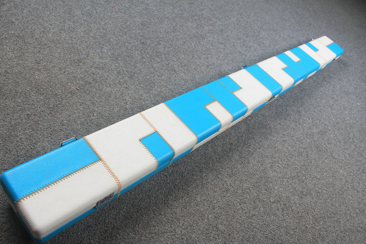 3/4 snooker cue case with 3 slots