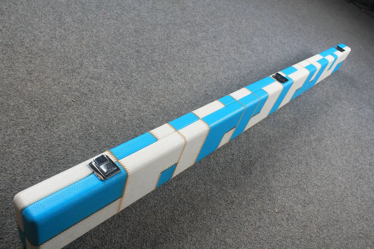 3/4 snooker cue case with 3 slots