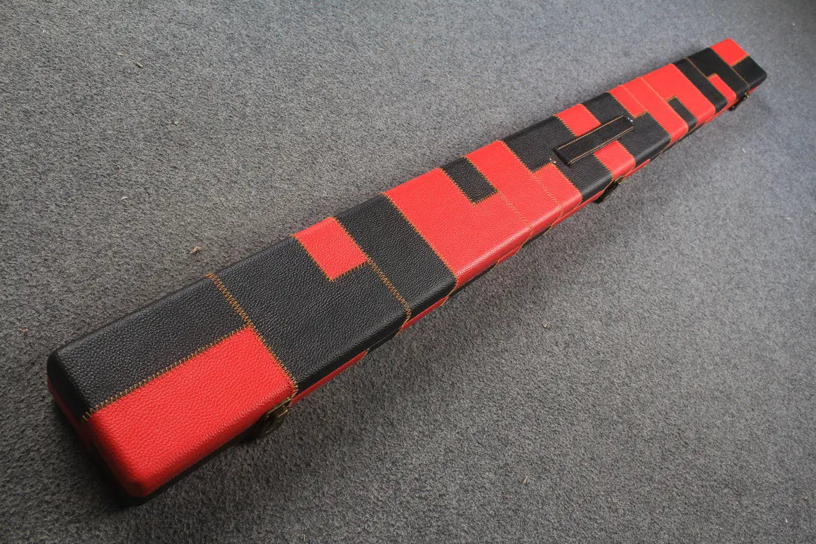 3/4 snooker cue case with 3 slots
