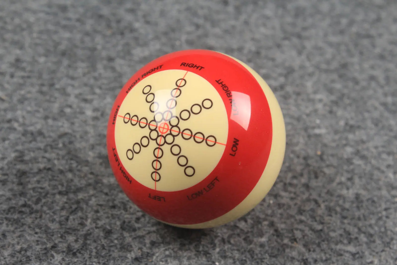 Chinese Black 8 Nine Ball Special Coach Training Cue Ball WOODS CUES