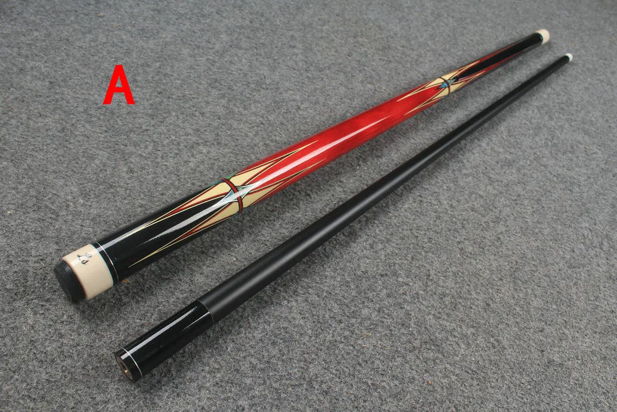 two piece maple shaft billiards cue pool cue stick WOODS CUES