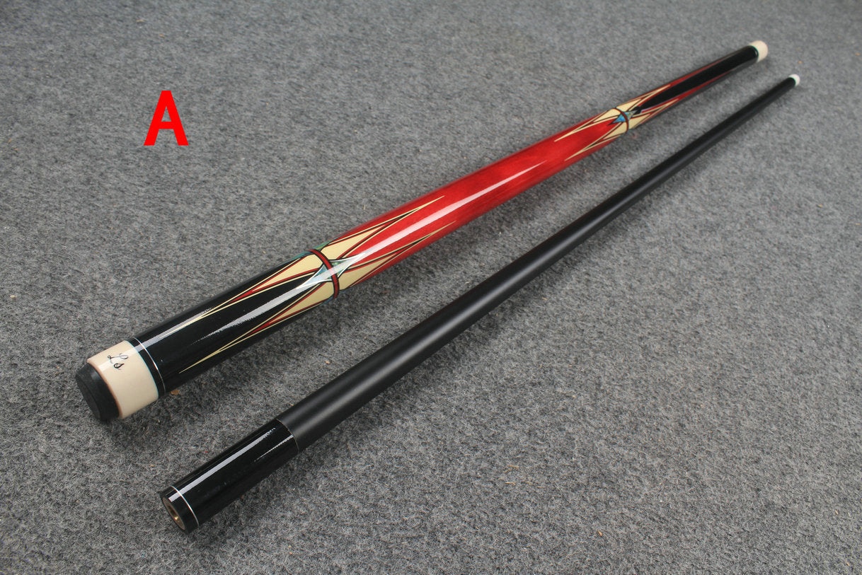 two piece maple shaft billiards cue pool cue stick