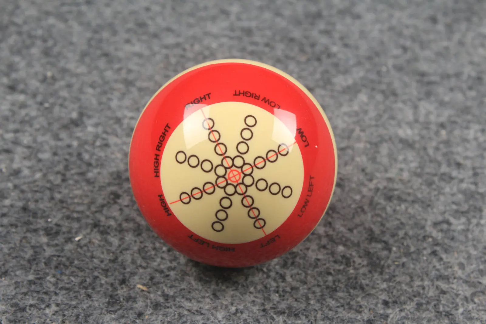 Chinese Black 8 Nine Ball Special Coach Training Cue Ball WOODS CUES