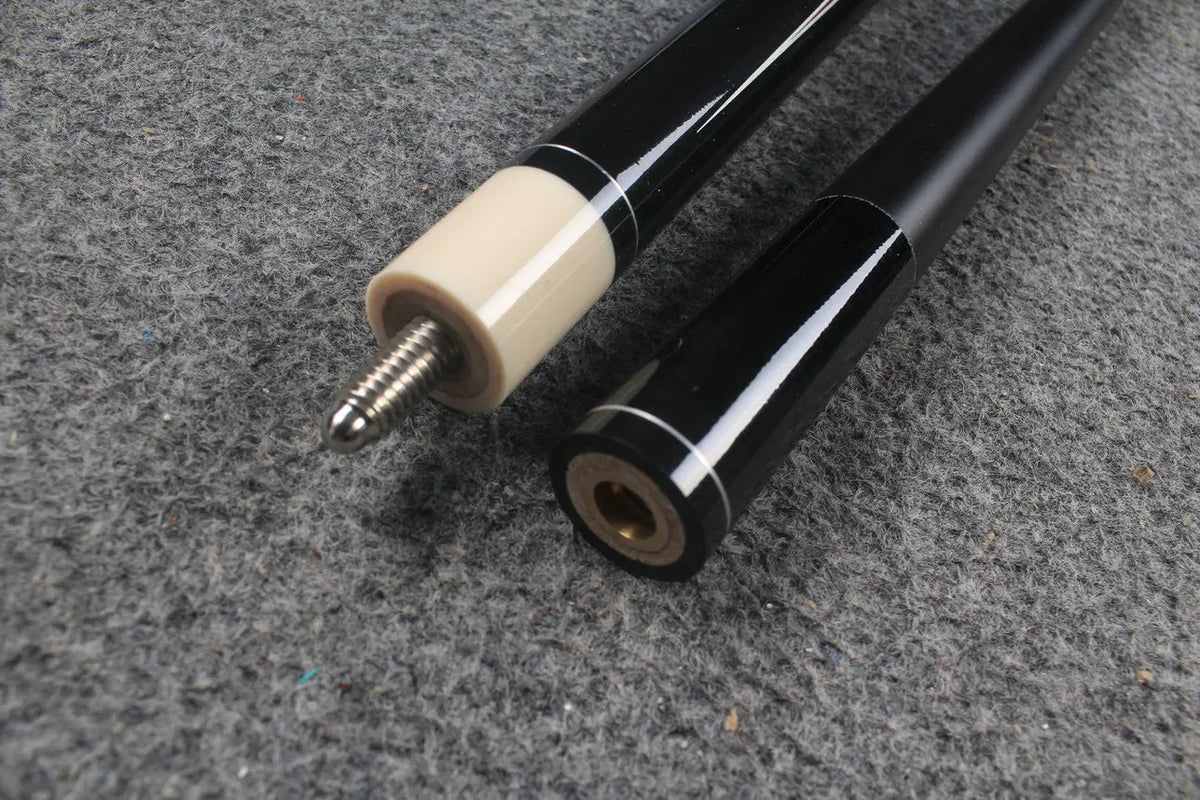two piece maple shaft billiards cue pool cue stick WOODS CUES