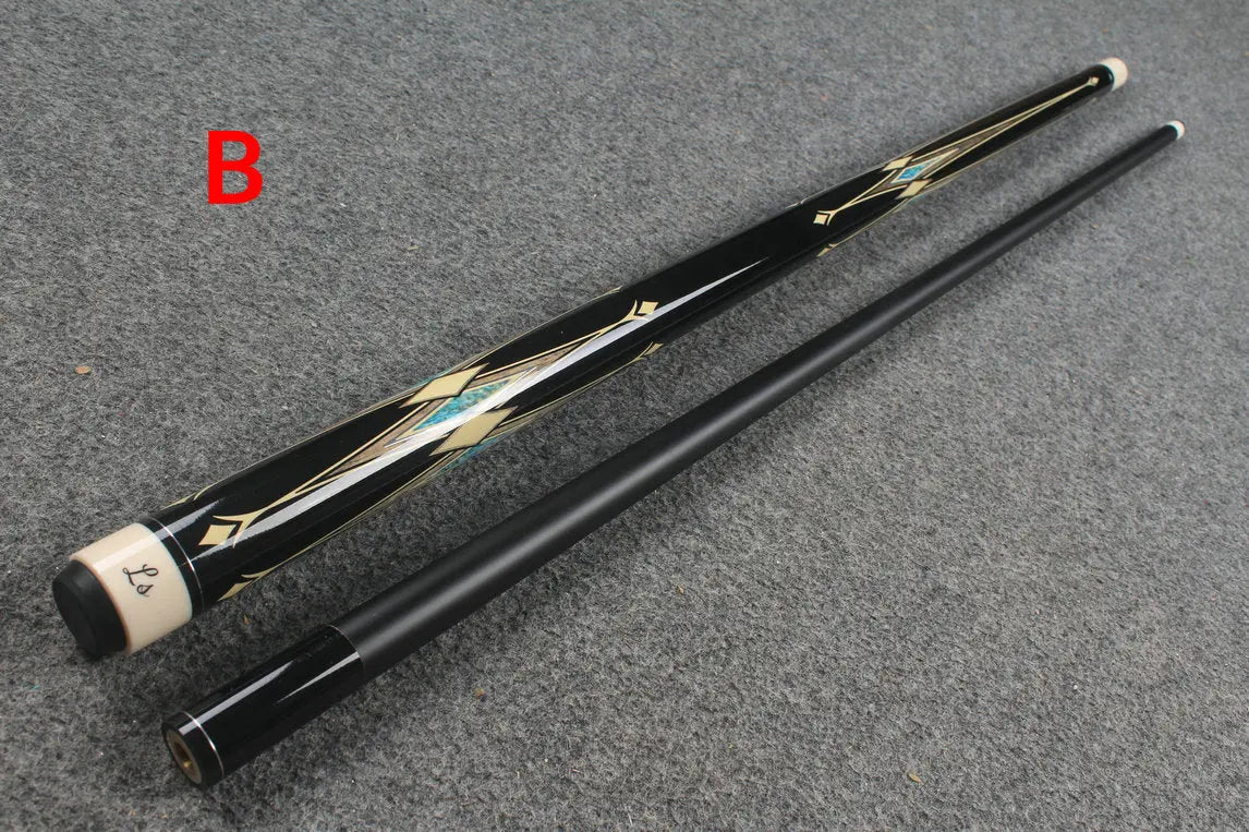 two piece maple shaft billiards cue pool cue stick WOODS CUES