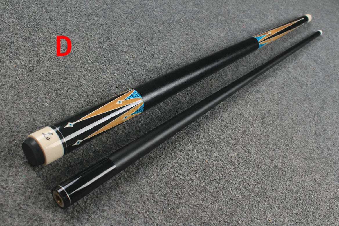 two piece maple shaft billiards cue pool cue stick WOODS CUES