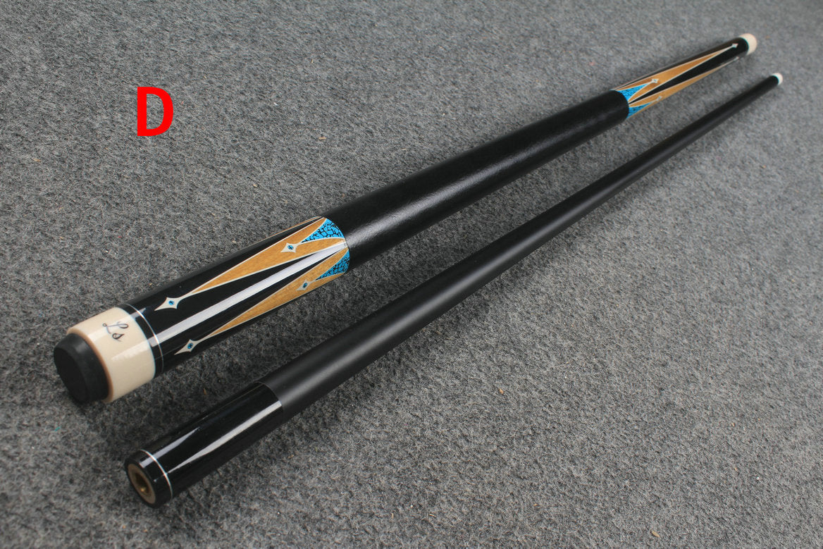 two piece maple shaft billiards cue pool cue stick
