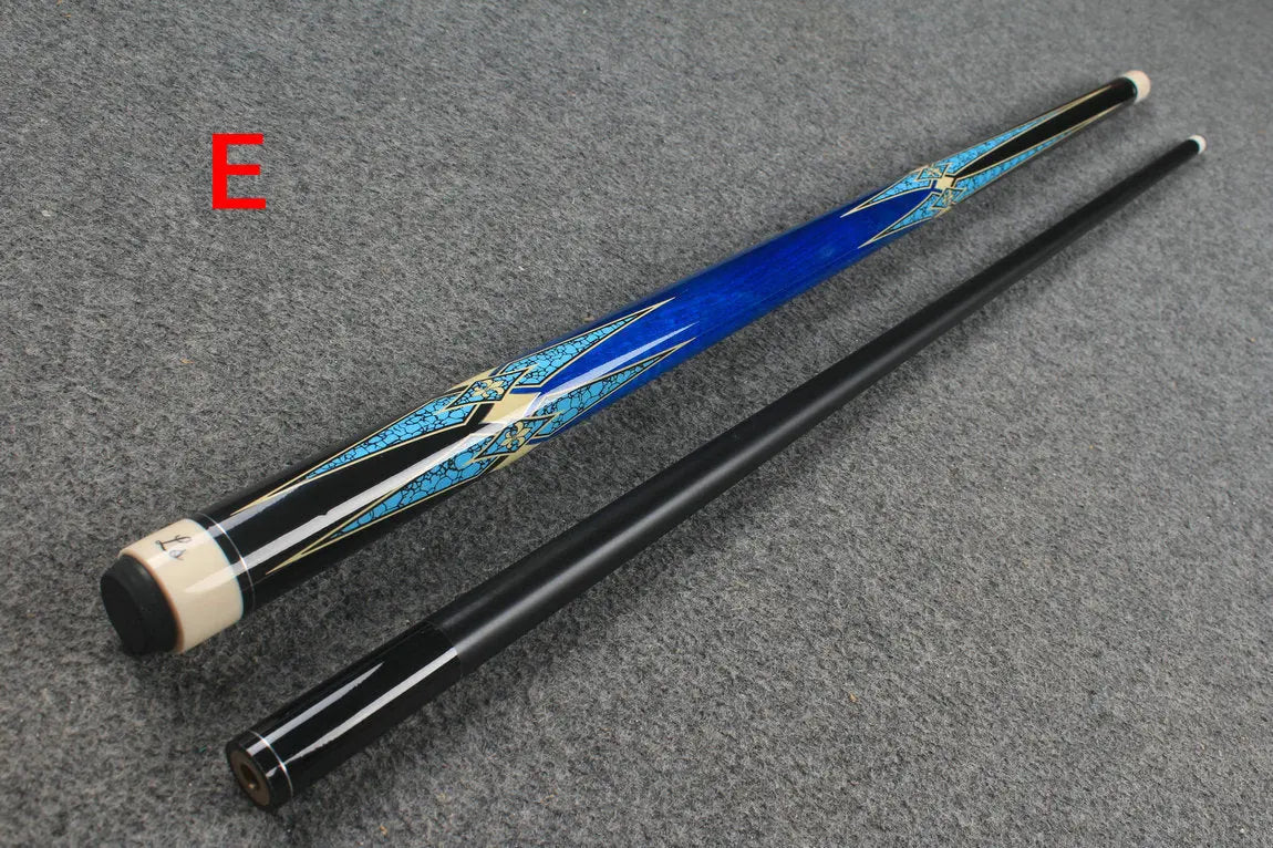 two piece maple shaft billiards cue pool cue stick WOODS CUES