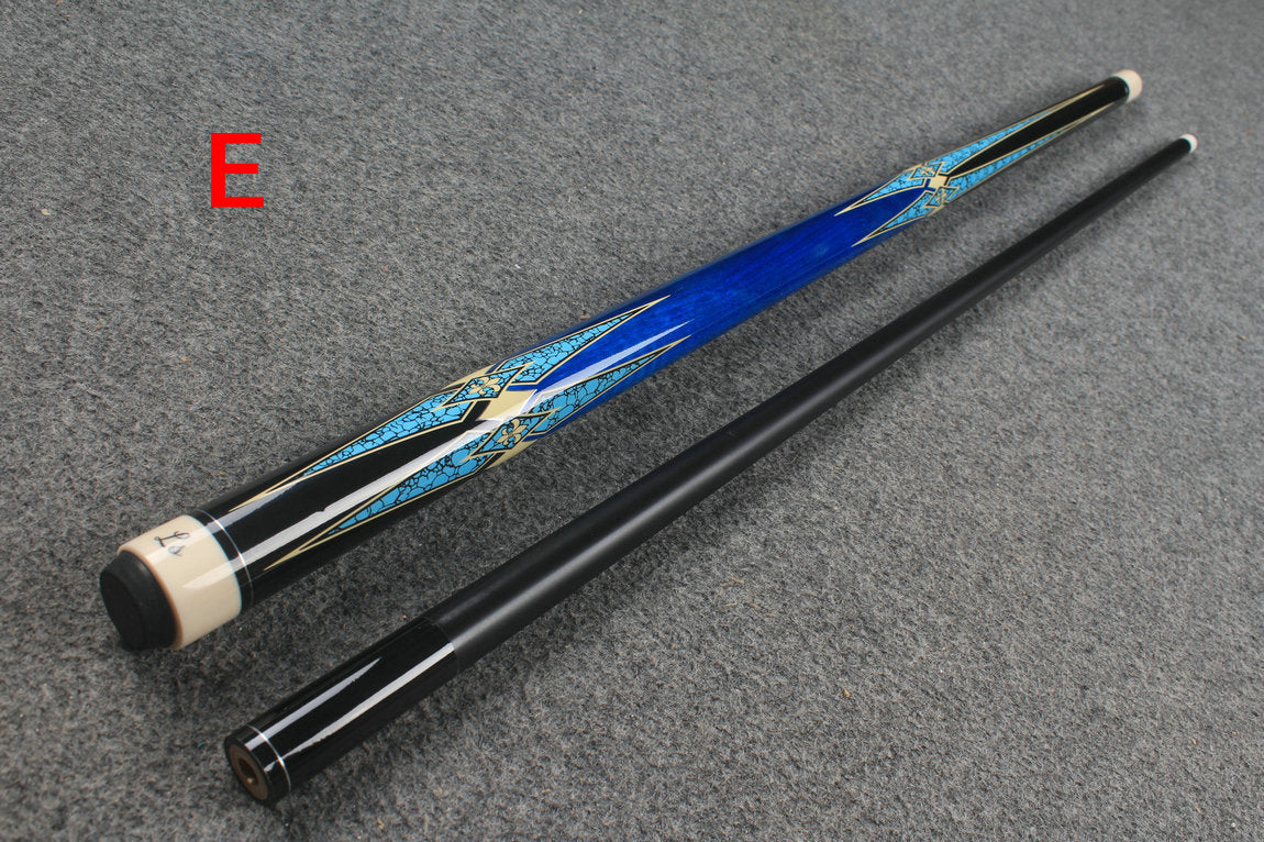 two piece maple shaft billiards cue pool cue stick