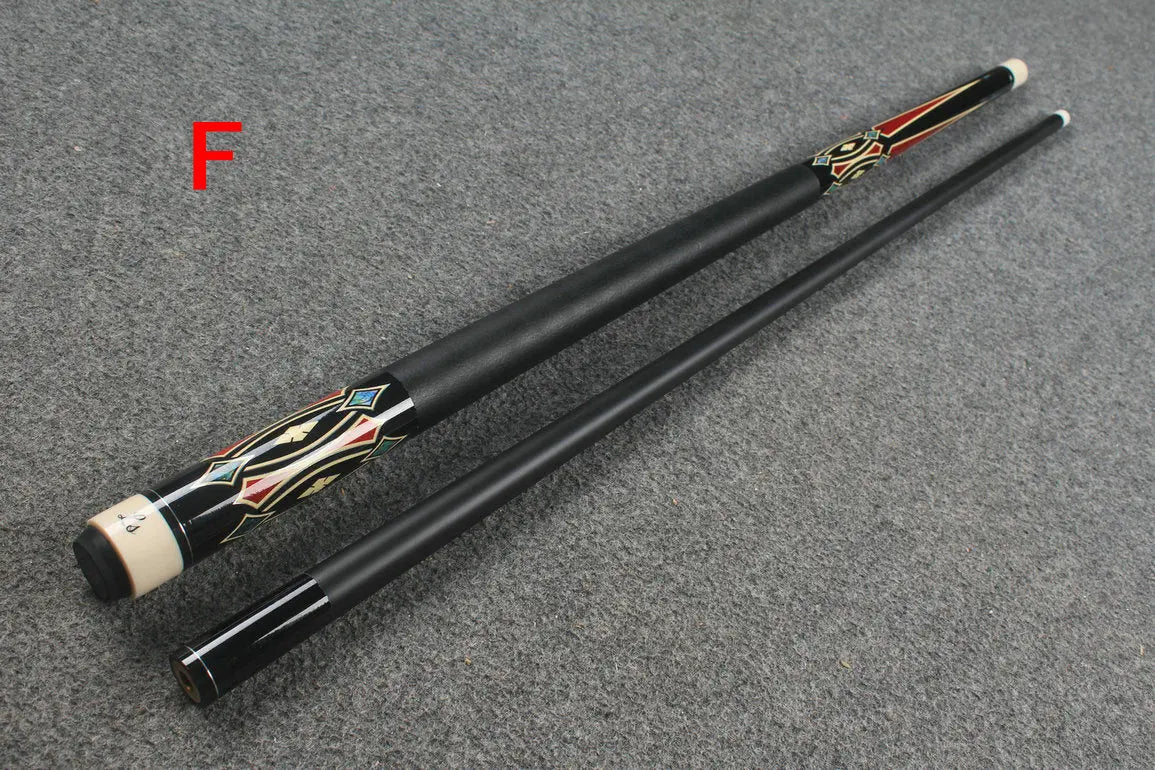 two piece maple shaft billiards cue pool cue stick WOODS CUES