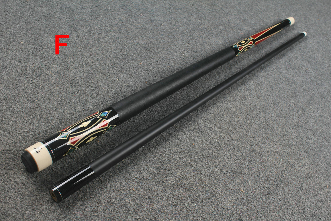 two piece maple shaft billiards cue pool cue stick