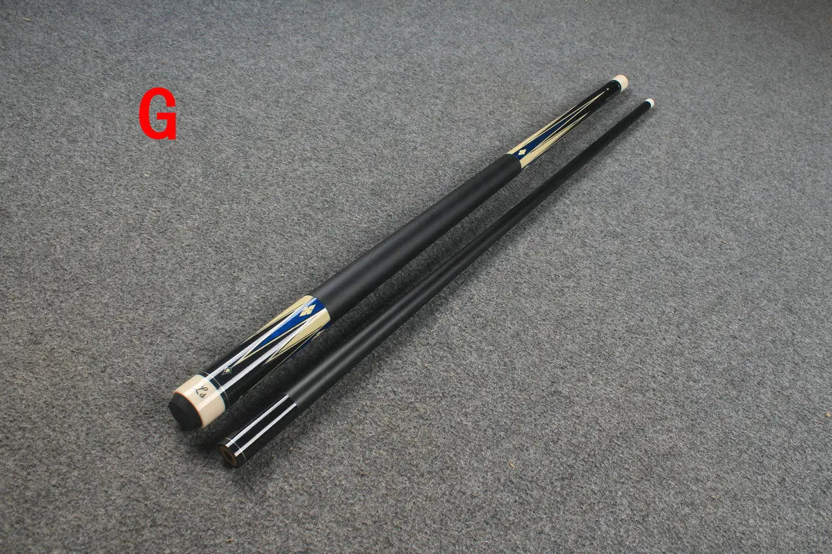 two piece maple shaft billiards cue pool cue stick WOODS CUES