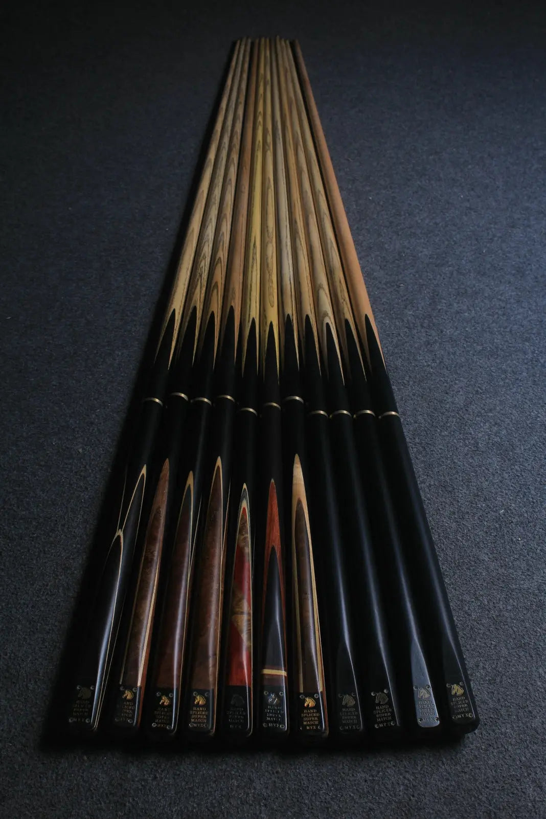 ONE PIECE ASH SNOOKER / POOL CLUB CUES WOODS CUES