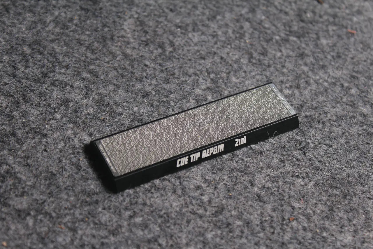 2 in 1 Steel Snooker Pool CUE TIP Shaper WOODS CUES