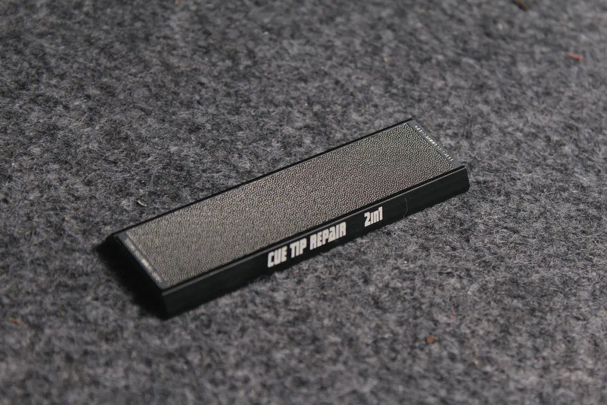 2 in 1 Steel Snooker Pool CUE TIP Shaper WOODS CUES