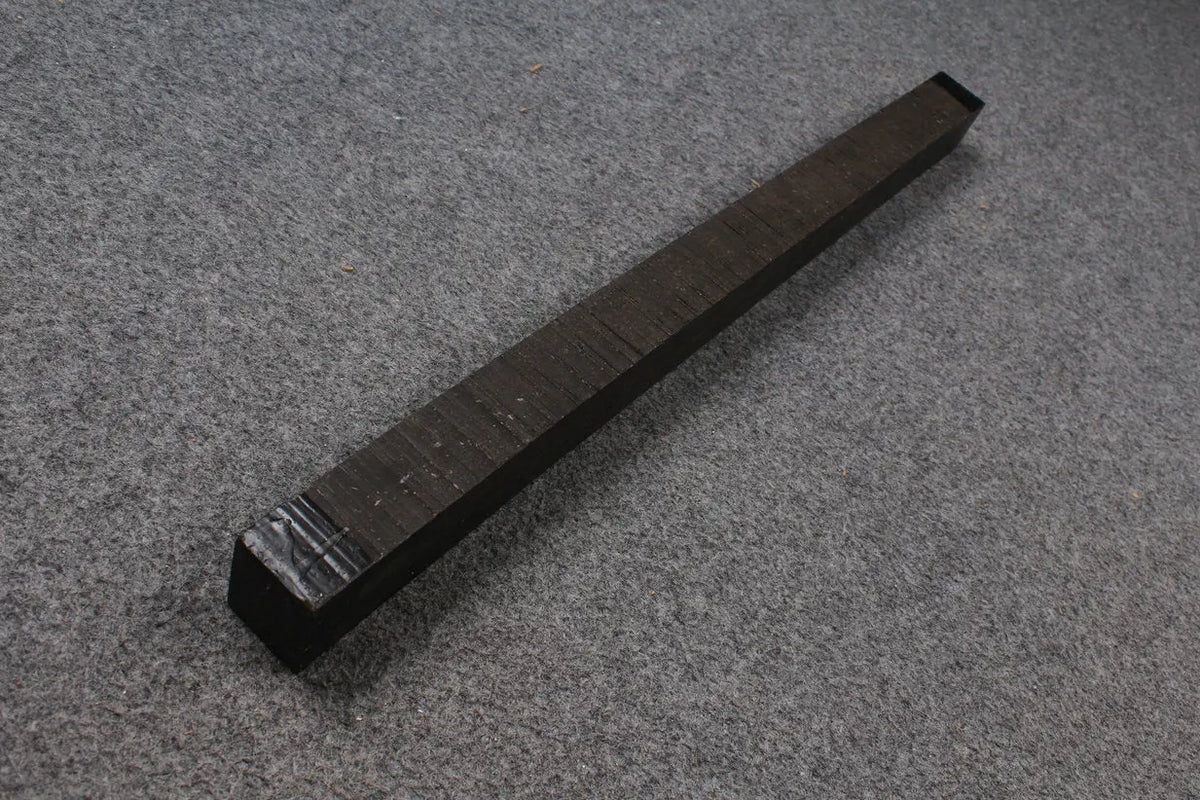 ebony square pool cues butt turning blanks