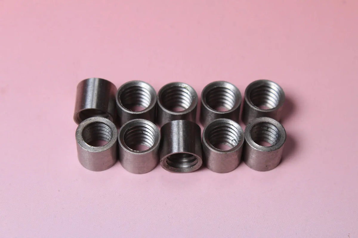 steel snooker or pool cue ferrules - screw thread - 8.5,9, 9.5, 9.7 ,10.2 mm