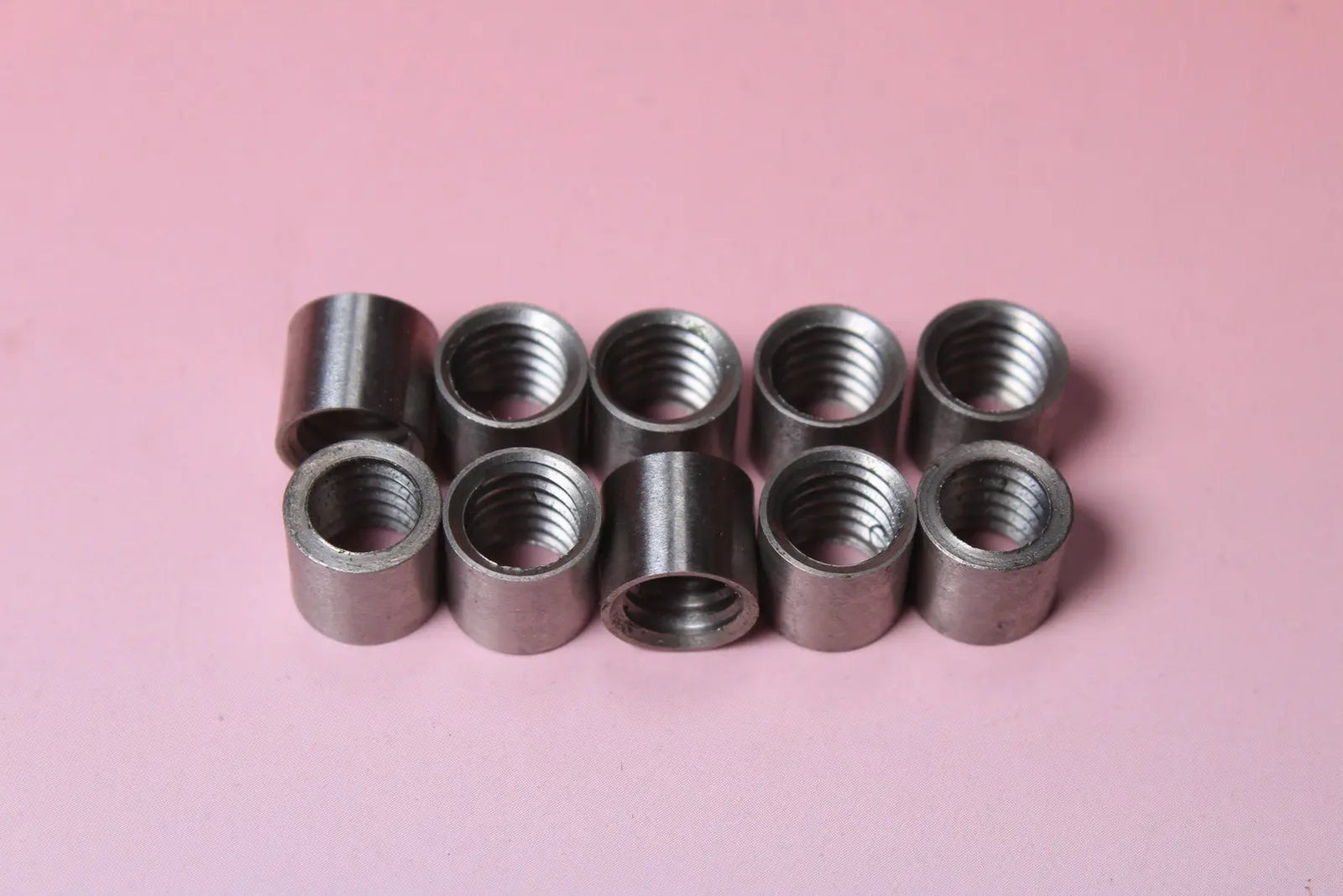 steel snooker or pool cue ferrules - screw thread - 8.5,9, 9.5, 9.7 ,10.2 mm
