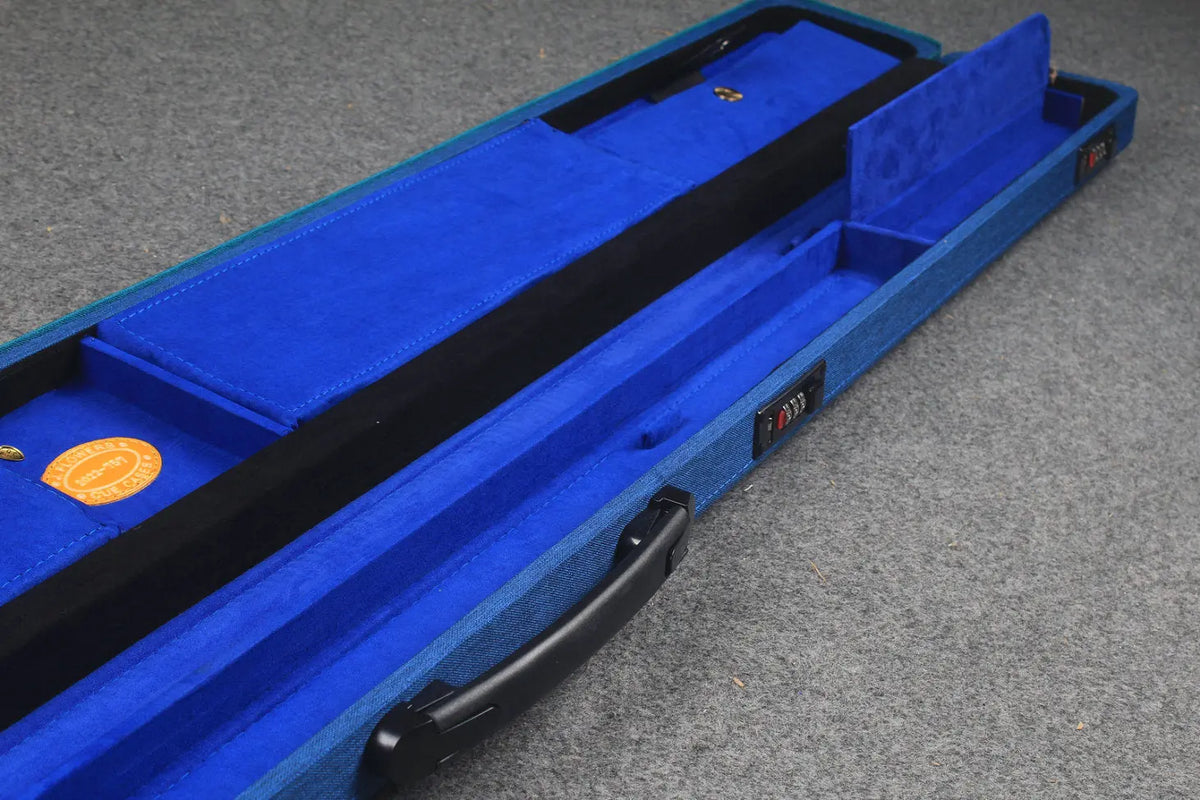 jf one piece snooker / pool code cue case WOODS CUES