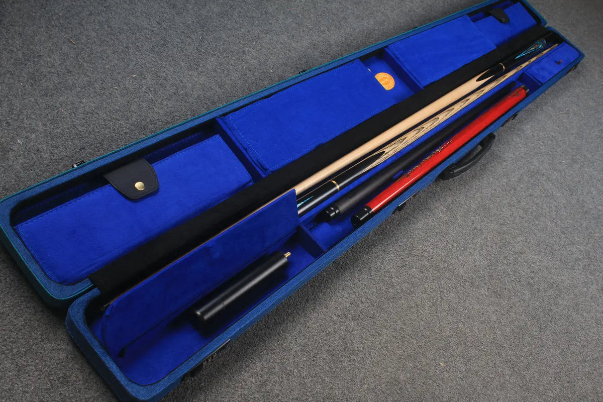 jf one piece snooker / pool code cue case WOODS CUES