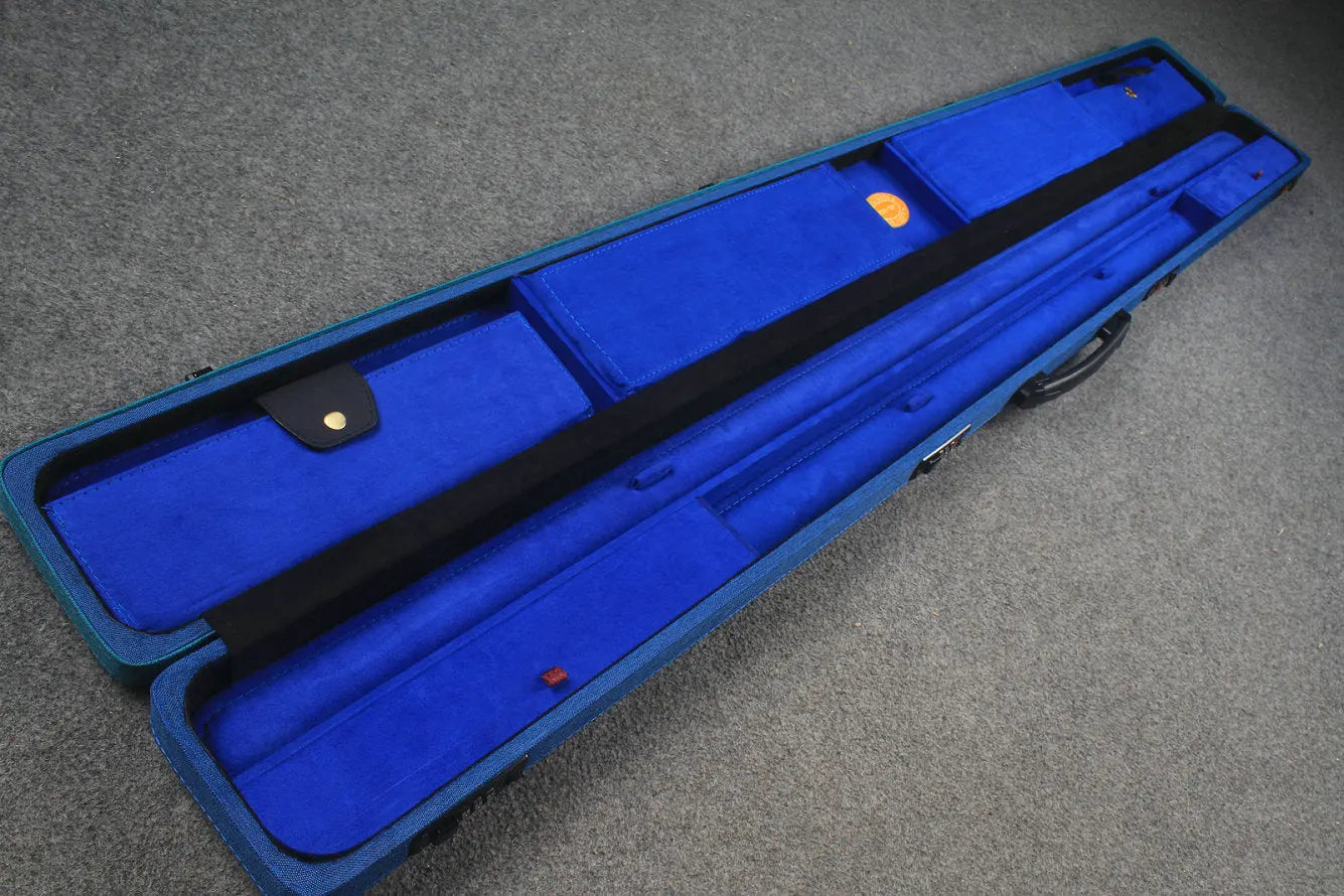 jf one piece snooker / pool code cue case WOODS CUES