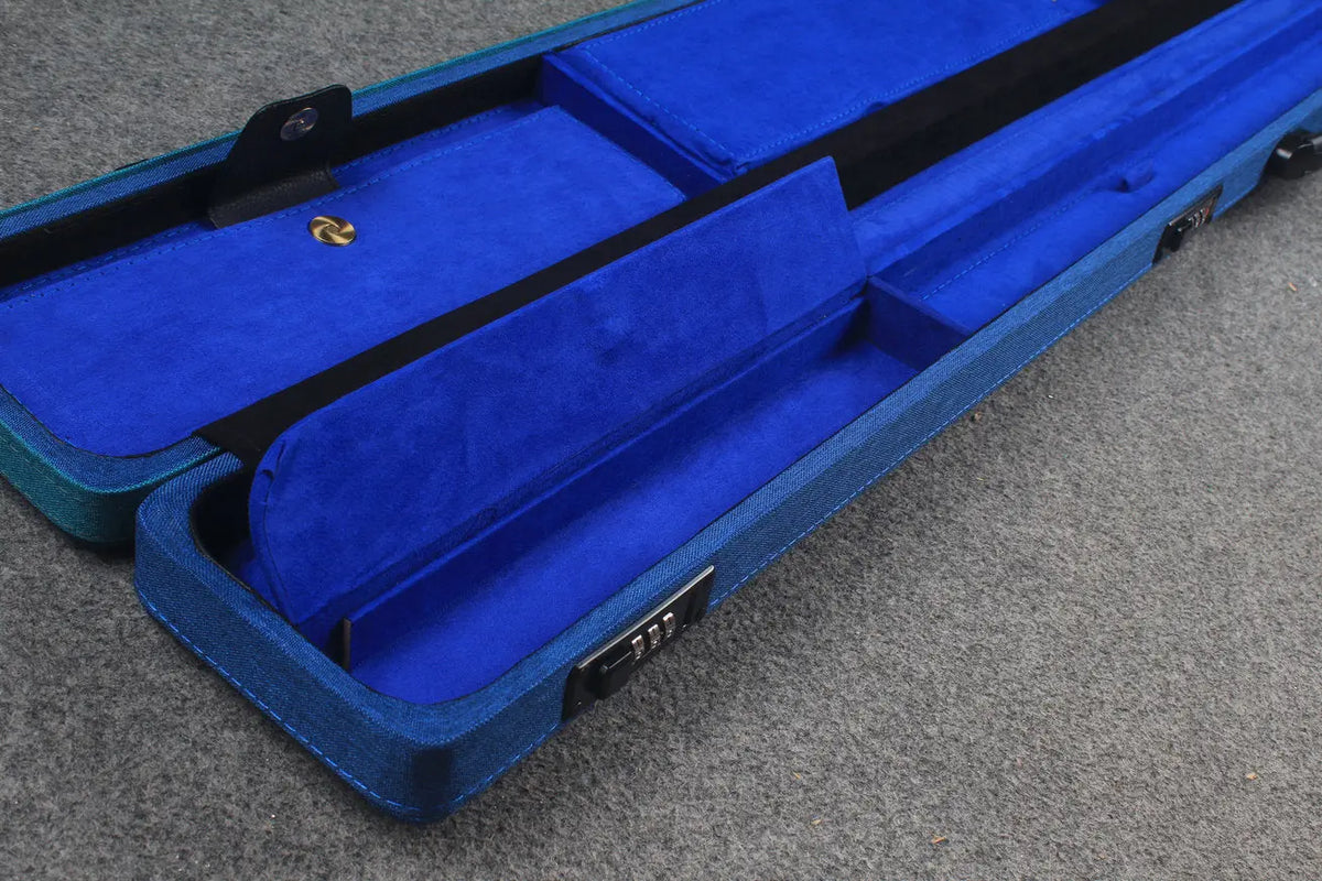 jf one piece snooker / pool code cue case WOODS CUES