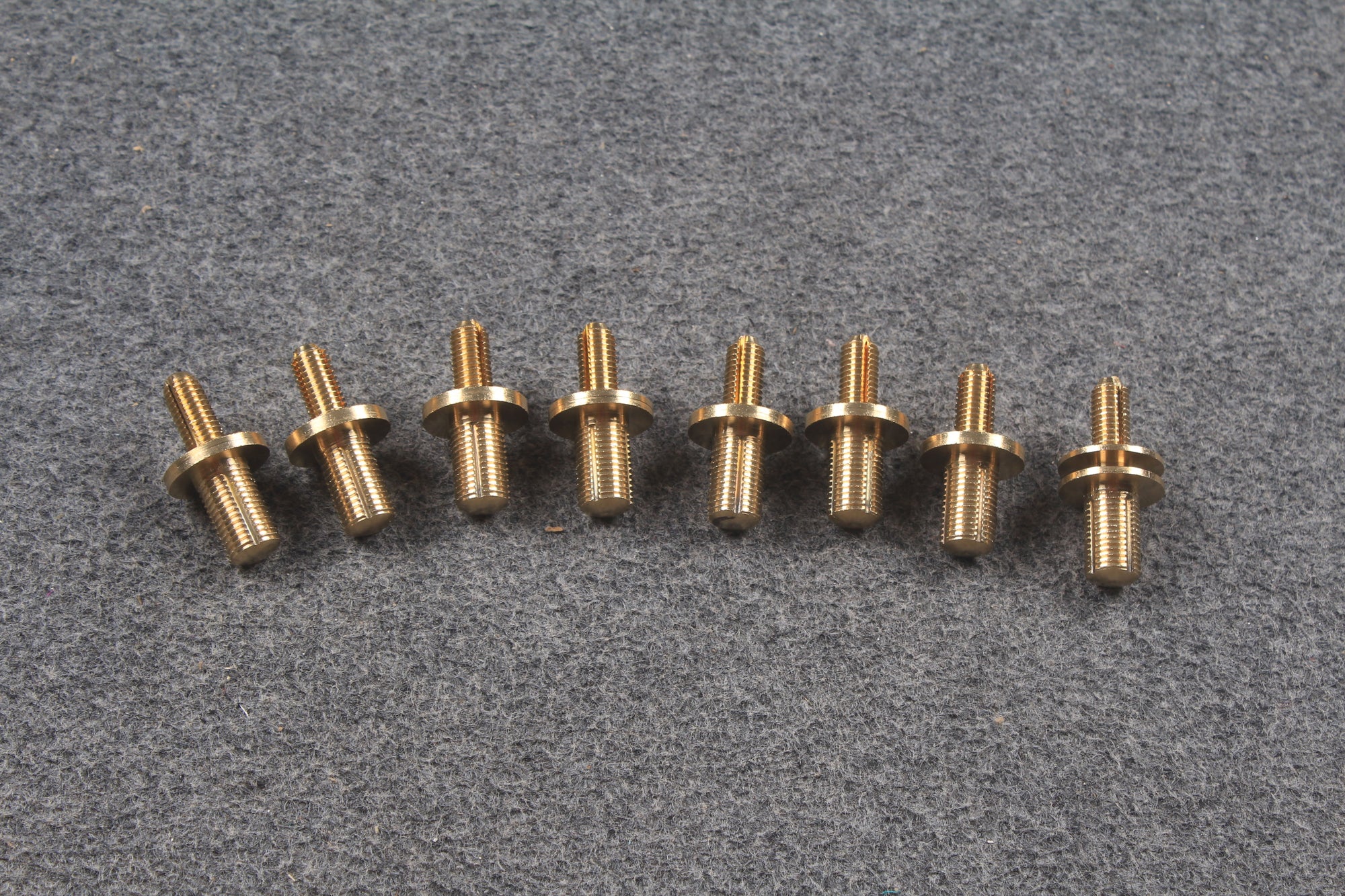 8 pcs brass joint for pool snooker cue quick release / joint 26 mm diameter