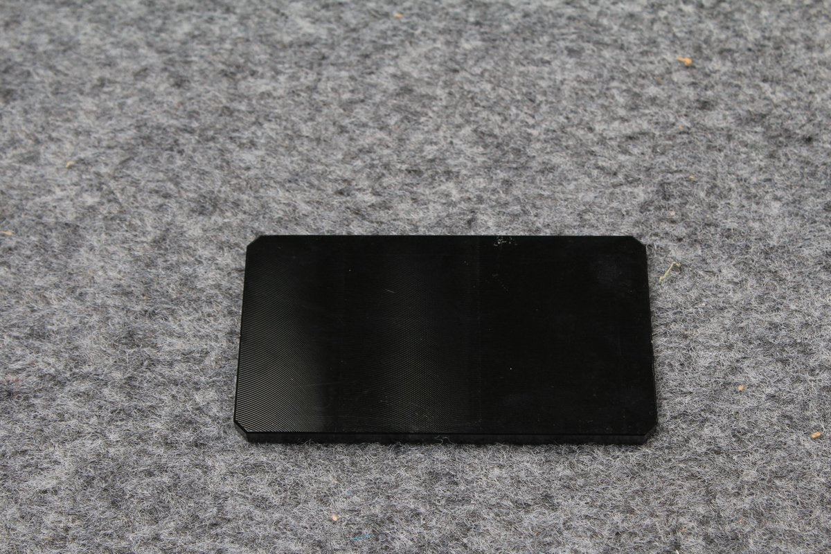 snooker or pool cue steel tip shape