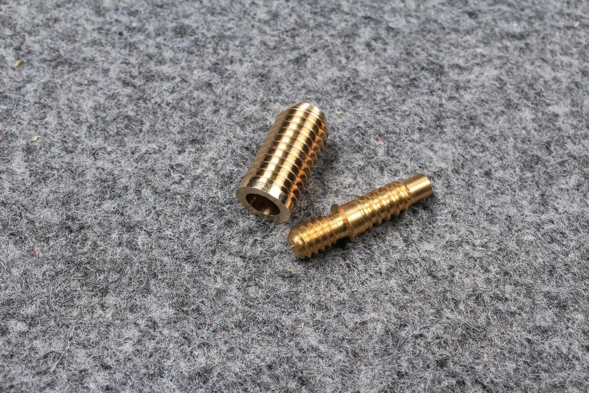 cue butt end joint brass pin and socket for riley bce cue