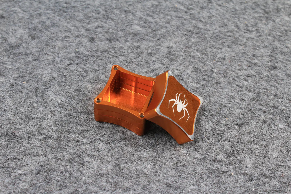 HQ Aluminium Alloy Magnetic Snooker/Pool Cue Chalk Holder , Layerable WOODS CUES