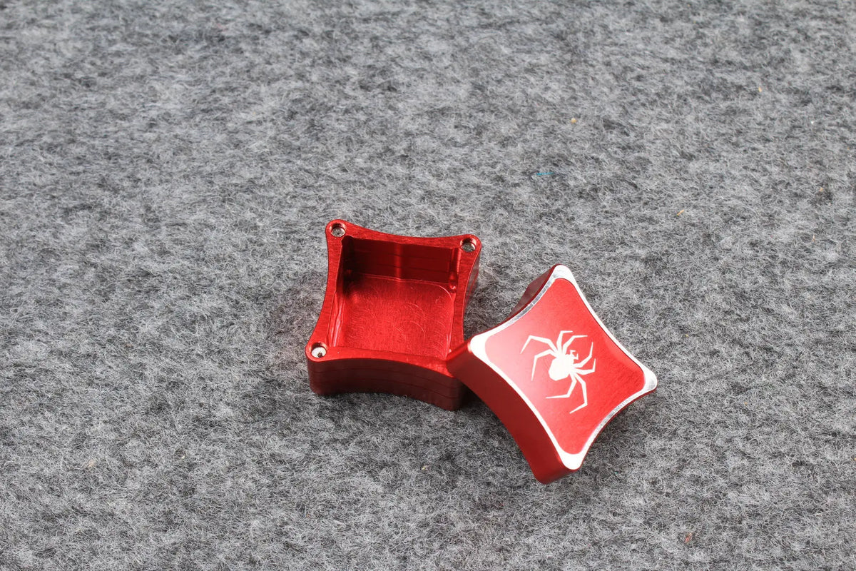 HQ Aluminium Alloy Magnetic Snooker/Pool Cue Chalk Holder , Layerable WOODS CUES