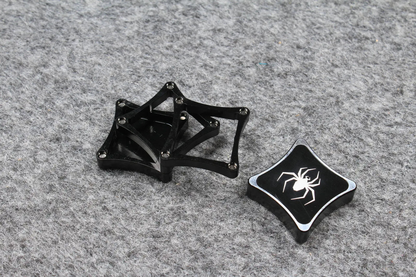 HQ Aluminium Alloy Magnetic Snooker/Pool Cue Chalk Holder , Layerable WOODS CUES