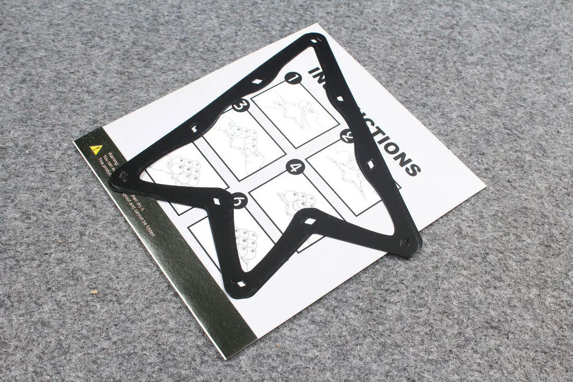 6 pcs magic/invisible rack sheet for 9 ball and 10 ball WOODS CUES