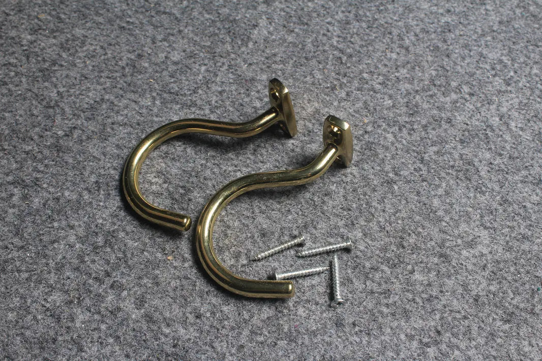 Snooker Billiard Table Cue Brass Rest Hook WOODS CUES
