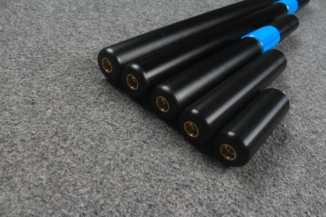 robert osborne cues telescopic extension connecter - various length WOODS CUES