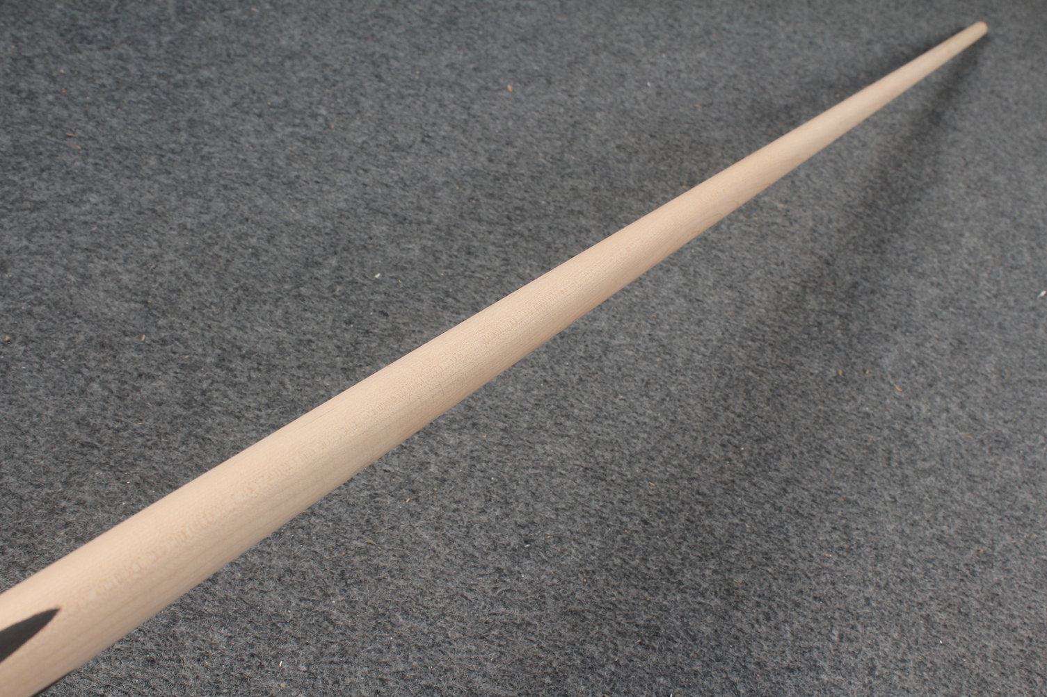 raw snooker cue ,half finish maple cue blank