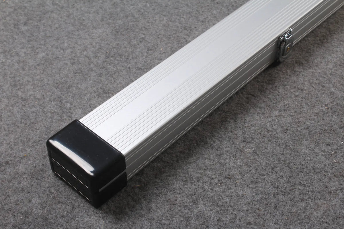 3/4 aluminium lockable cue case 121 cm
