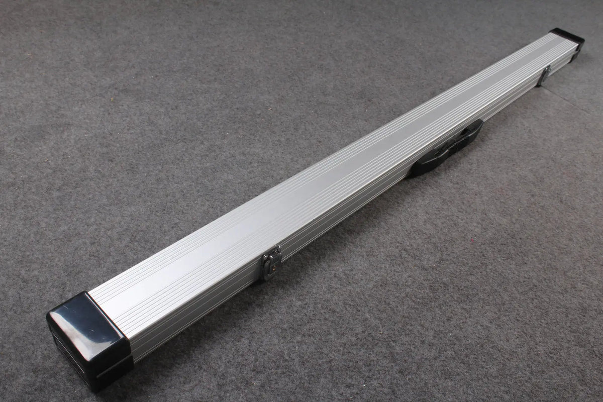 3/4 aluminium lockable cue case 121 cm