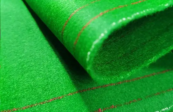 Tournament Quality High Density Smooth Durable Woolen Snooker Table Cloth -195 CM WIDE WOODS CUES