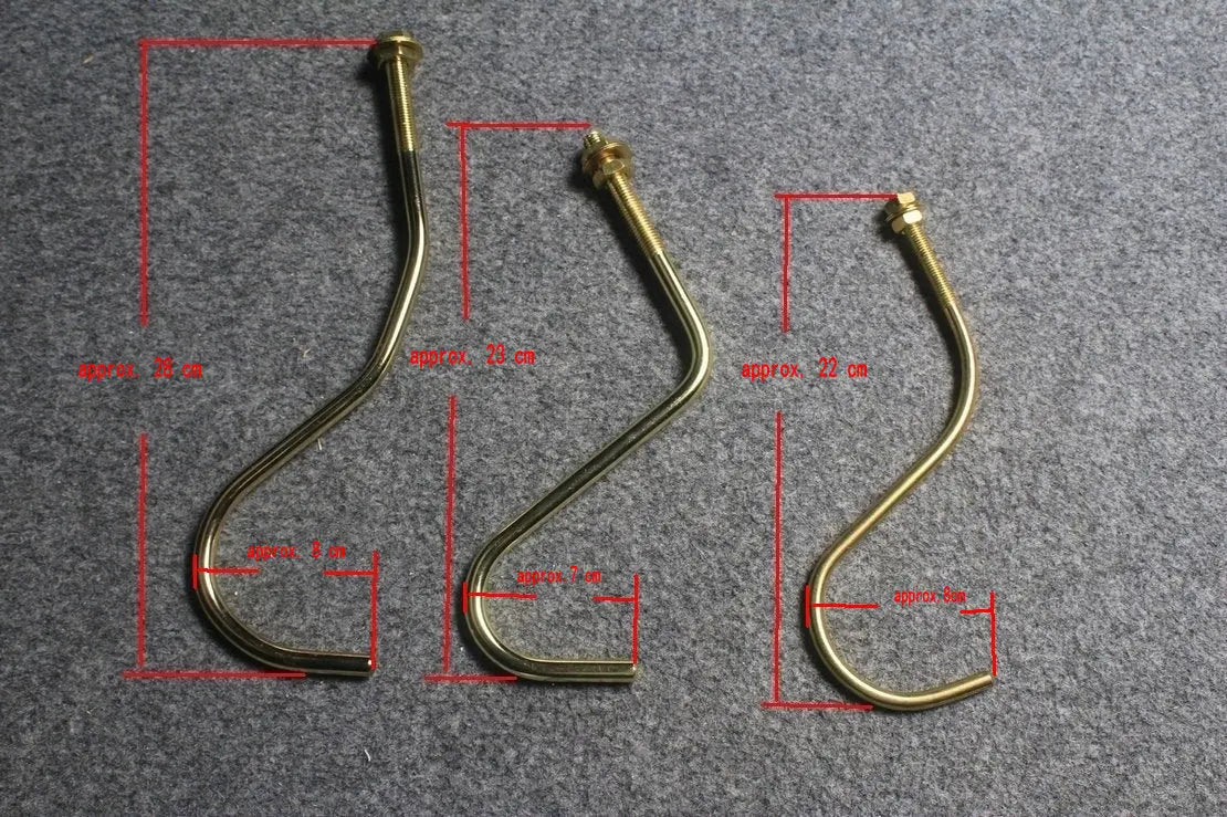 Snooker Billiard Table Cue Brass Rest Hook WOODS CUES